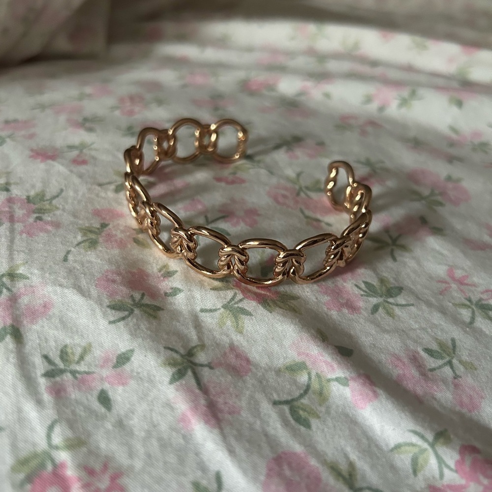 Kendra Scott Fallyn Cuff Rose Gold Bracelet